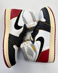 AIR JORDAN 1 HIGH UNION BLACK TOE - SIZE 10.5 (WORN)