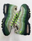 AIR MAX 95 BIG BUBBLE DUCKS OF A FEATHER OREGON DUCKS THE WOODS - SIZE 10.5 (WORN)