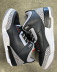 AIR JORDAN 3 BLACK CEMENT 2018 - SIZE 13 (WORN)