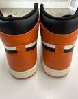 AIR JORDAN 1 HIGH OG SHATTERED BACKBOARD - SIZE 9.5 (WORN) - SUPER CLEAN