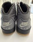 OFF WHITE AIR JORDAN 5 MUSLIN - SIZE 10 (WORN) - SUPER CLEAN - CLEAR NETTING