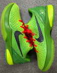 KOBE 6 PROTRO GRINCH 2020 - SIZE 9 (WORN)
