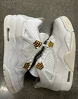 WMNS AIR JORDAN 4 METALLIC GOLD - SIZE W11 M9.5 (WORN)