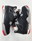 AIR JORDAN 4 BRED 2019 - SIZE 9 (WORN)