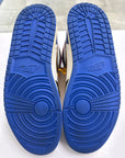 AIR JORDAN 1 HIGH FRAGMENT X UNION VARSITY RED SPORT ROYAL - SIZE 11.5 (WORN) - SUPER CLEAN