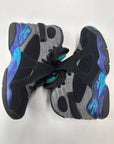 AIR JORDAN 8 AQUA 2025 - SIZE 8 (WORN)