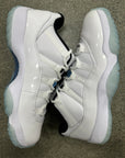 AIR JORDAN 11 LOW LEGEND BLUE - SIZE 9 (WORN) - SUPER CLEAN