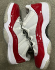 AIR JORDAN 11 LOW CHERRY 2016 - SIZE 12 (WORN)