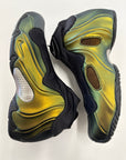 AIR FLIGHTPOSITE QS METALLIC GOLD 2024 - SIZE 8 (WORN) - SUPER CLEAN