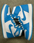 AIR JORDAN 1 HIGH UNC - SIZE 9 (WORN)