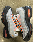 AIR MAX 95 OG BIG BUBBLE BRIGHT MANDARIN 2025 - SIZE 10 (WORN)