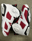 AIR JORDAN 6 CARMINE 2021 - SIZE 12 (WORN)