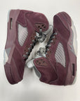 AIR JORDAN 5 BURGUNDY 2023 - SIZE 9.5 (WORN)