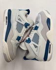 AIR JORDAN 4 MILITARY BLUE 2024 - SIZE 11 (WORN) - SUPER CLEAN