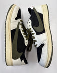 WMNS AIR JORDAN 1 LOW OLIVE - SIZE W13.5 M12 (WORN)
