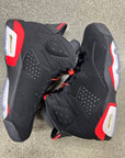 AIR JORDAN 6 BLACK INFARED 2019 - SIZE 9 (WORN)