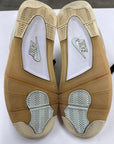 OFF WHITE WMNS AIR JORDAN 4 SAIL - SIZE W12 M10.5 (WORN)
