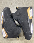 AIR JORDAN 6 DMP 2020 - SIZE 9.5 (WORN) (MISSING LACE LOCK)