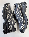 SALOMON XT-6 GORE TEX BLACK LUNAR ROCK - SIZE 9 (WORN)