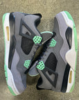 AIR JORDAN 4 GREEN GLOW - SIZE 10.5 (WORN)
