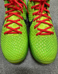 KOBE 6 PROTRO GRINCH 2020 - SIZE 9 (WORN)