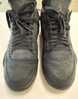 AIR JORDAN 4 KAWS BLACK - SIZE 10 (WORN)
