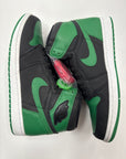 AIR JORDAN 1 HIGH PINE GREEN BLACK - SIZE 11 (WORN)
