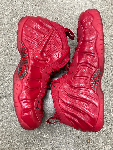 AIR FOAMPOSITE PRO RED OCTOBER SIZE 12 (WORN - REPLACEMENT BOX)