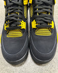 AIR JORDAN 4 THUNDER - SIZE 10.5 (WORN) - DAMAGED BOX