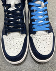 AIR JORDAN 1 HIGH OBSIDIAN - SIZE 12 (WORN)