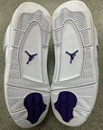 AIR JORDAN 4 METALLIC PURPLE - SIZE 12 (WORN)