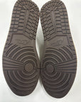AIR JORDAN 1 LOW TRAVIS SCOTT MOCHA - SIZE 12 (WORN) - SUPER CLEAN