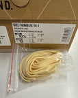 ASICS GEL NIMBUS 10.1 END MILK - SIZE 10.5 (WORN)