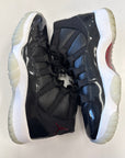 AIR JORDAN 11 LOW 72-10 - SIZE 8.5 (WORN)