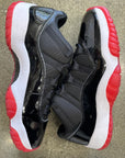 AIR JORDAN 11 LOW BRED 2025 - SIZE 11.5 (WORN)