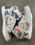 SB DUNK HIGH SUPREME RAMMELLZEE - SIZE 8 (WORN)
