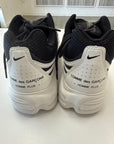 AIR MAX TL 2.5 COMME DES GARCONS HOMME PLUS BLACK WHITE - SIZE 10.5 (WORN)