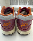 AIR MAX 1 PATTA WAVES RUSH MAROON - SIZE 10.5 (WORN)