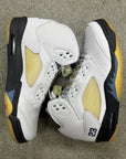 WMNS AIR JORDAN 5 A MA MANIERE PHOTON DUST - SIZE W11.5 M10 (WORN)
