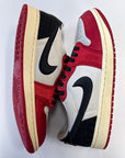 AIR JORDAN 1 LOW TROPHY ROOM - SIZE 10 (WORN)