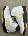 WMNS AIR JORDAN 5 A MA MANIERE PHOTON DUST - SIZE W11.5 M10 (WORN)