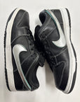 SB DUNK LOW DIAMOND SUPPLY BLACK - SIZE 10.5 (WORN)