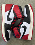 AIR JORDAN 1 HIGH BLACK TOE REIMAGINED - SIZE 10.5 (WORN)