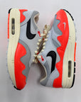 AIR MAX 1 PATTA WAVES HYPER CRIMSON - SIZE 8.5 (WORN) - SUPER CLEAN