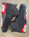 AIR JORDAN 6 BLACK INFRARED 2019 - SIZE 12 (WORN)