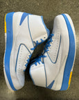 AIR JORDAN 2 UNIVERSITY BLUE - SIZE 10.5 (WORN)