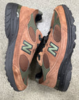 NEW BALANCE MR993 AIME LEON DORE BROWN - SIZE 9.5 (WORN)