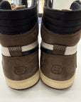 AIR JORDAN 1 HIGH TRAVIS SCOTT MOCHA - SIZE 12 (WORN) - SUPER CLEAN