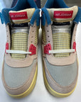 AIR JORDAN 4 UNION GUAVA - SIZE 10 (WORN) - SUPER CLEAN