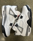 AIR JORDAN 4 WHITE CEMENT 2025 - SIZE 9.5 (WORN)